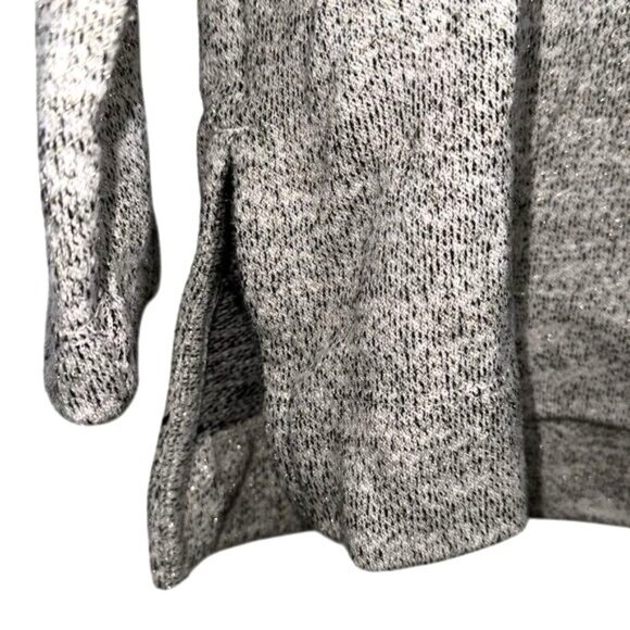Ava & Viv X Cowl Neck Long Sleeve Pullover Sweater Gray - Picture 5 of 8